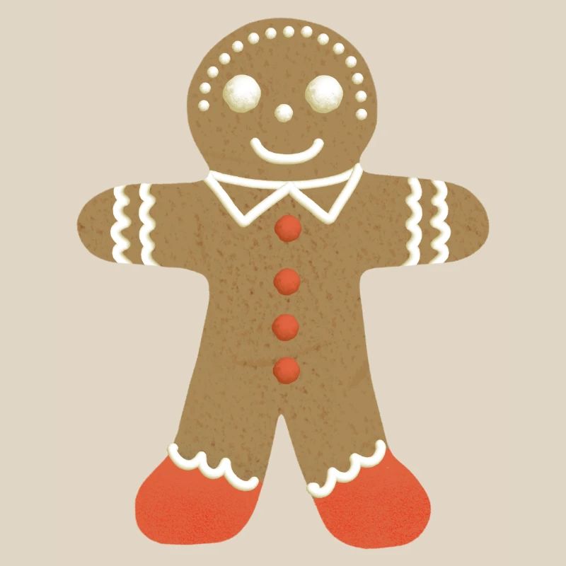 Gingerbread Man biscuit cookie 