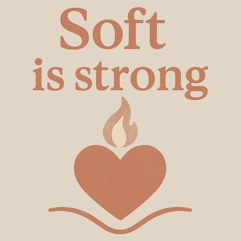 Soft is strong heart fire