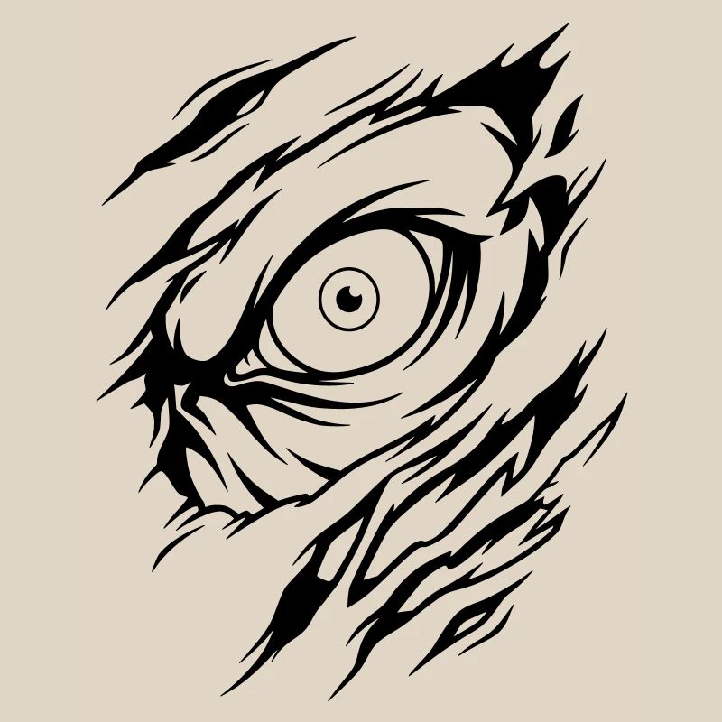 Beast Monster Eye Colors Selectable