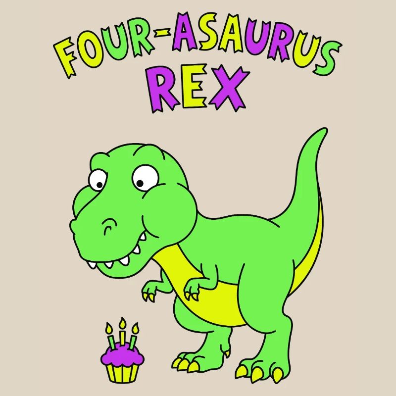 4e anniversaire du Quatre-Asaurus Rex