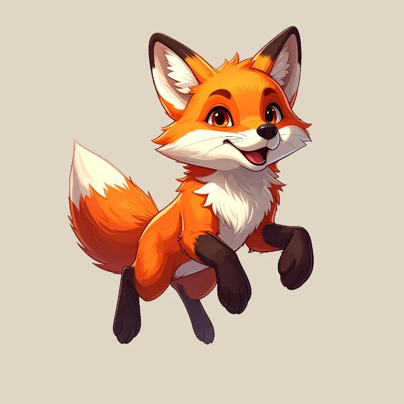 Jumping Fox