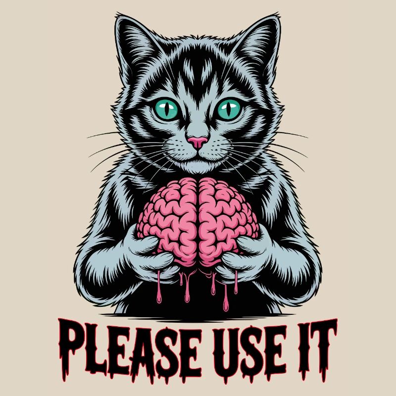 Zombie Cat Please Use It
