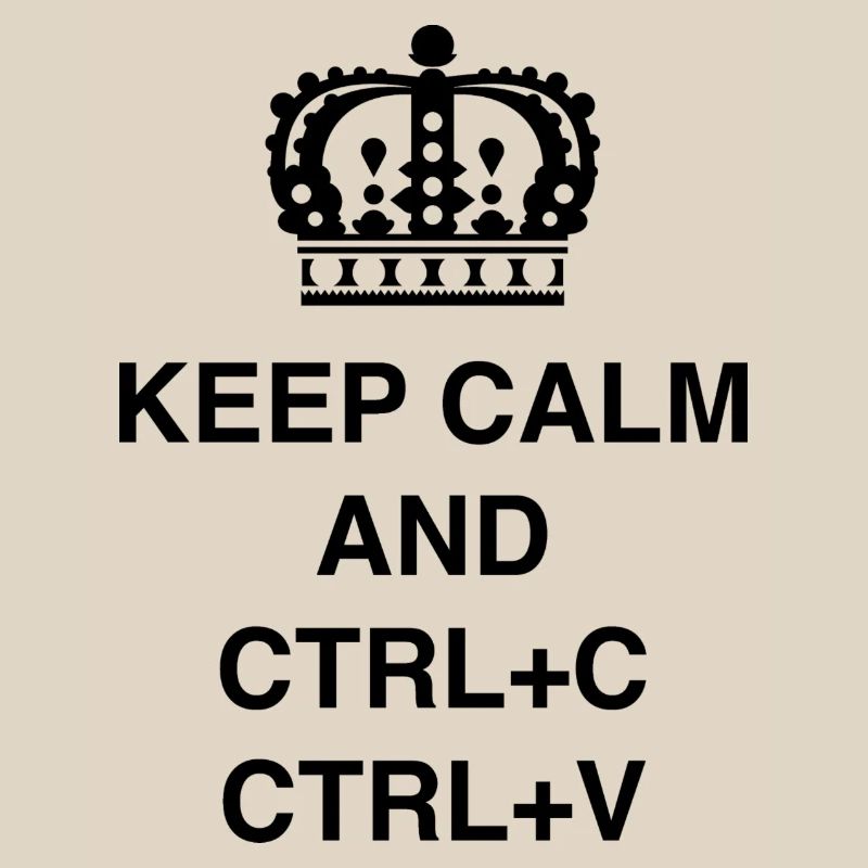 Class shirts Keep calm and CTRL+C CTRL+V