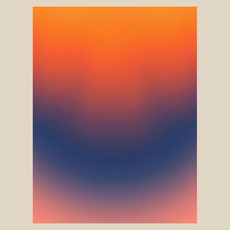 Mitternachts-Glut-Gradient