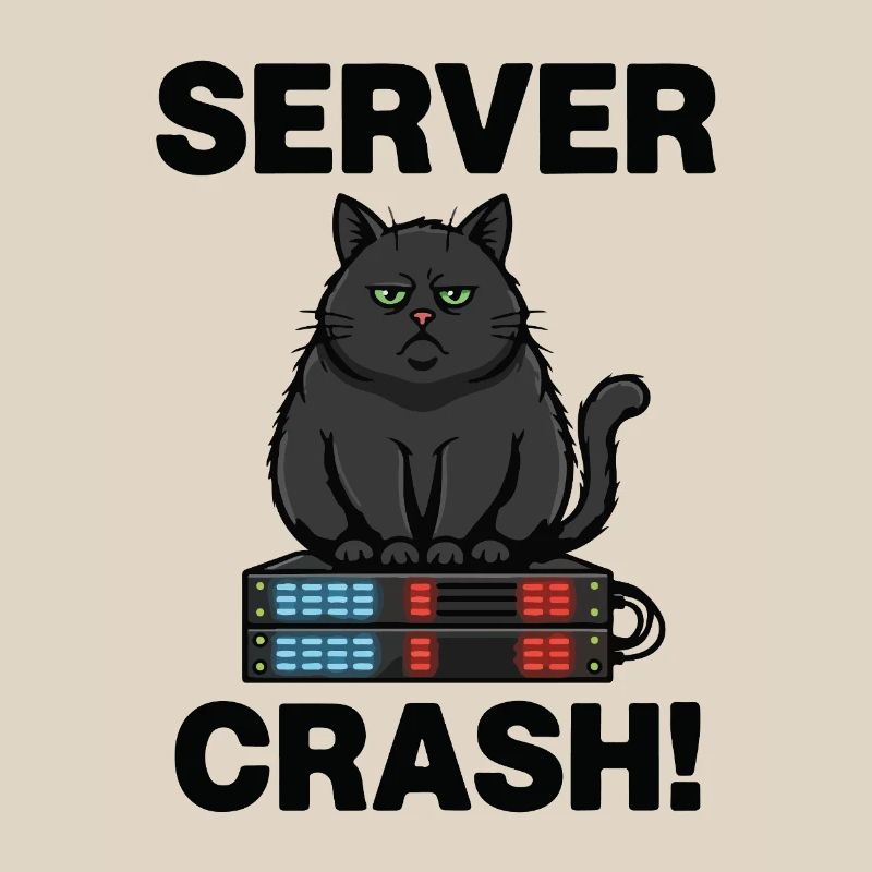 Server Crash Chat Computer Humor