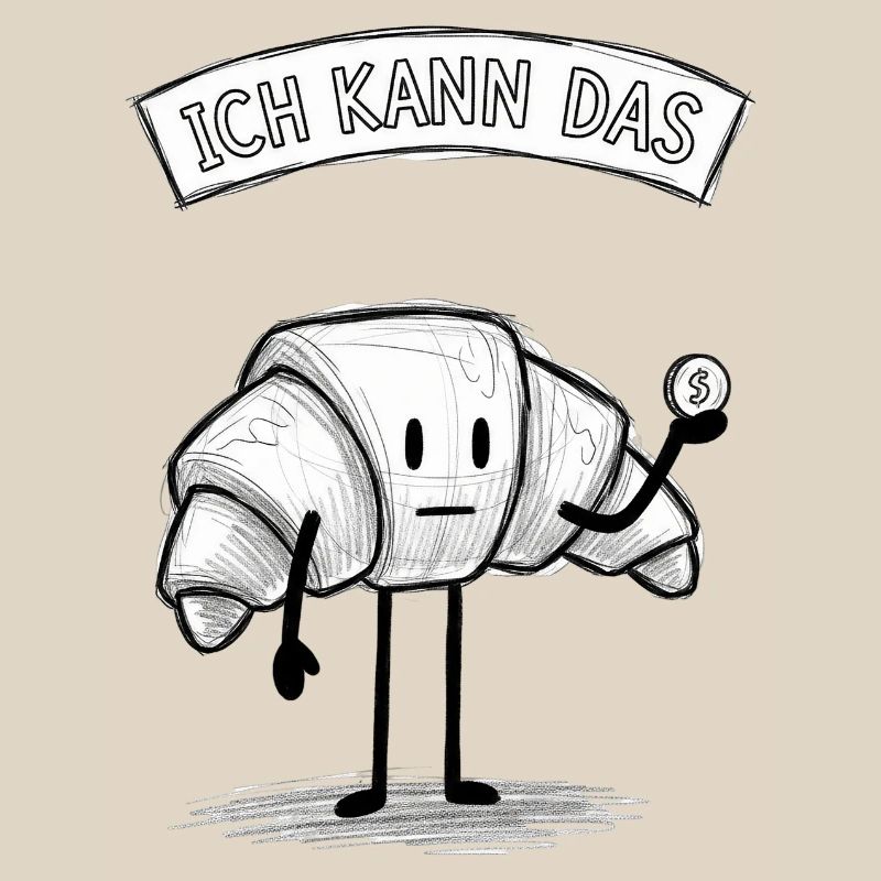 Ich Kann Das Croissant Held