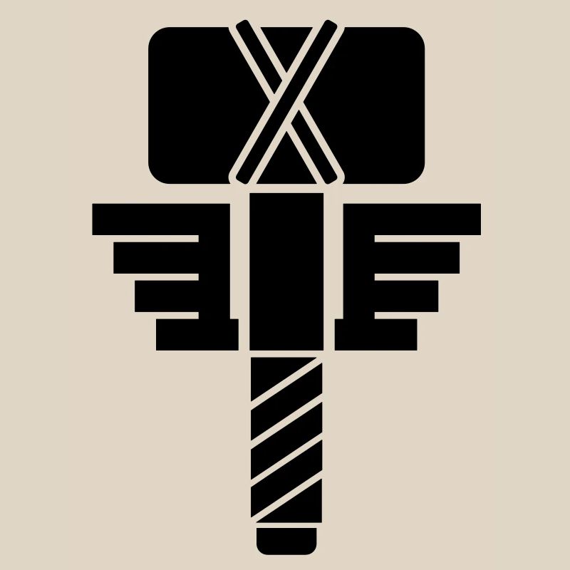 Thor Hammer – Wikinger Mjölnir Comic Superheld