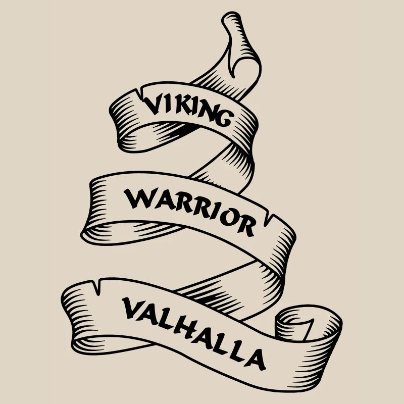 Wikinger Wimpel oder Banner transparent