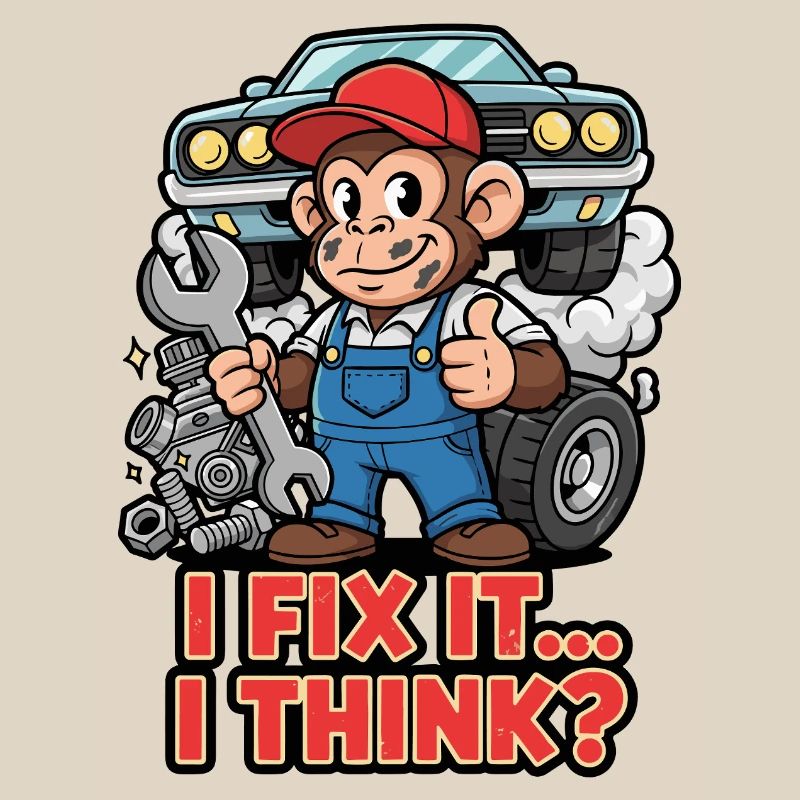 Monkey Mechanic – I Fix It
