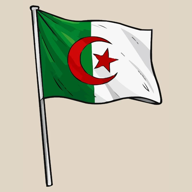 Drapeau algérien