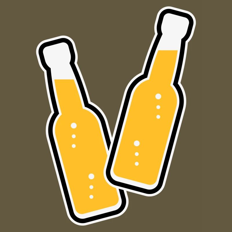 2 Flaschen Stoßen An (Limonade Softdrink / POS 3C)
