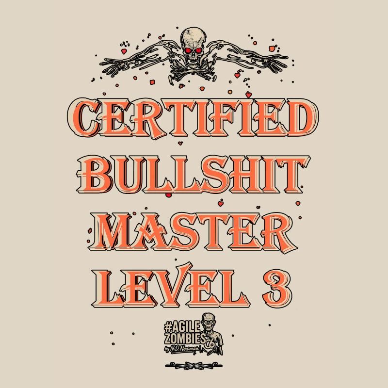 Certified Bullshit Master Level 3