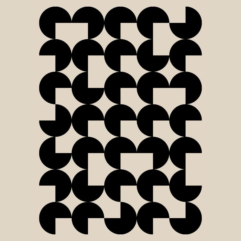 circles geometric pattern