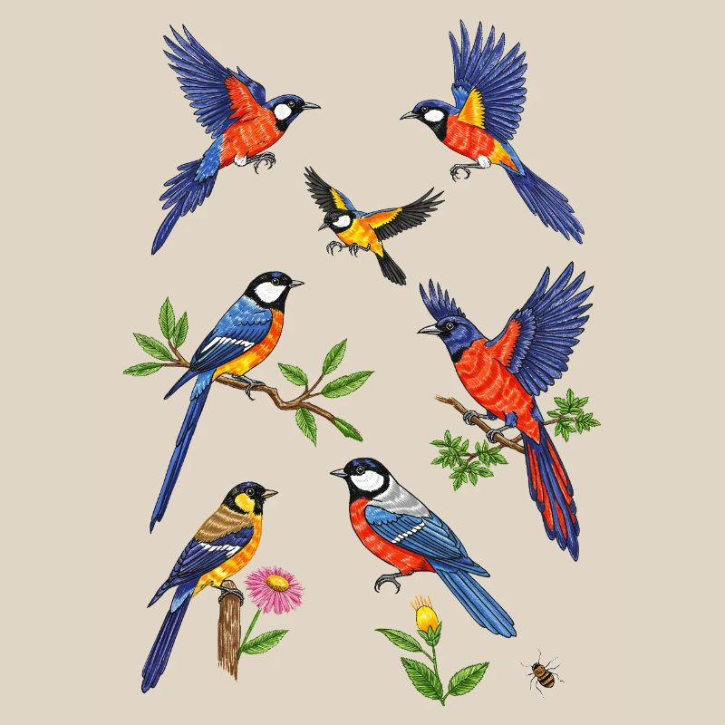 Lebendiger Eisvogelflug