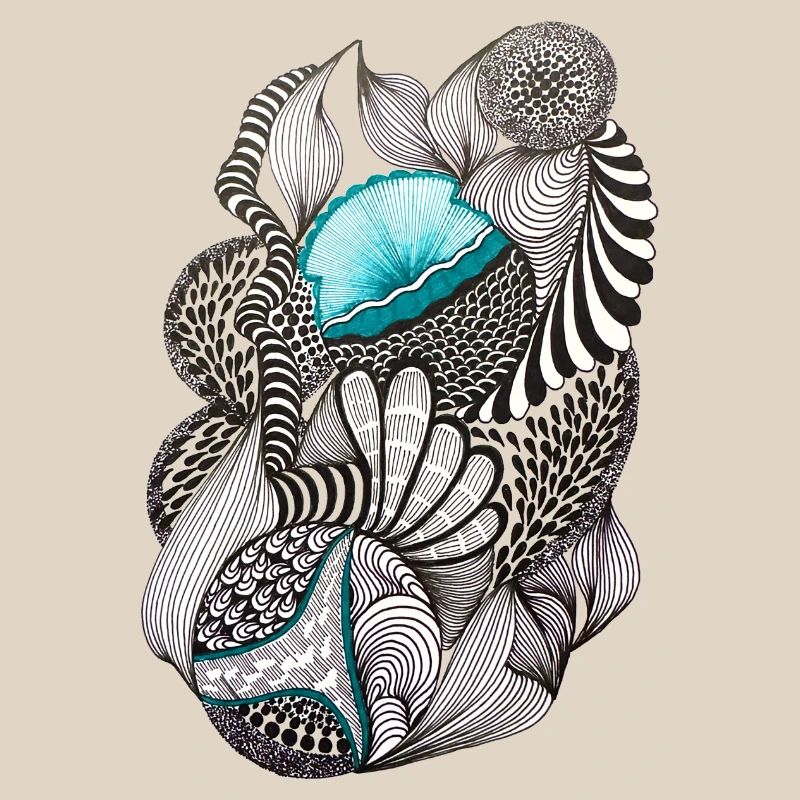 Oceanic Ink Patterns