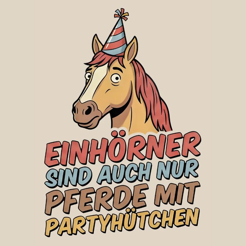 Partypferd mit Hut