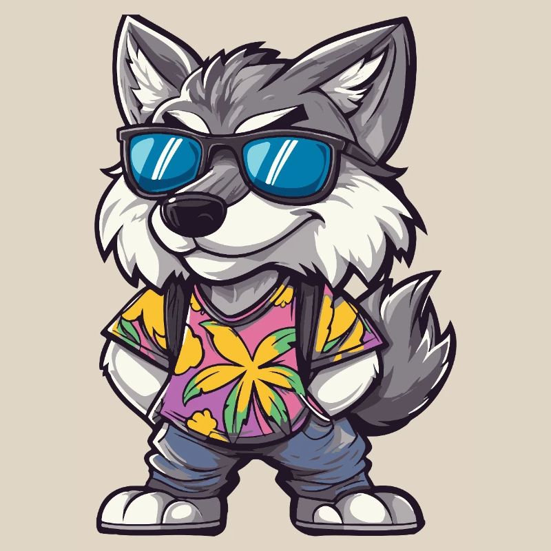 Vacances de Wolf Comic