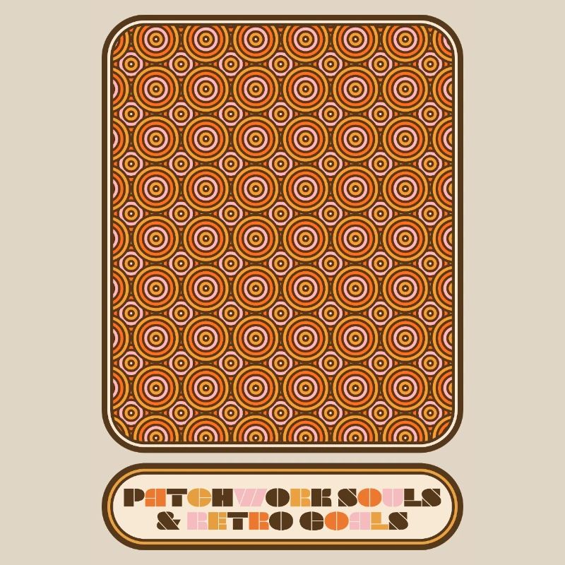 Patchwork Souls & Retro Goals – 70s Pattern