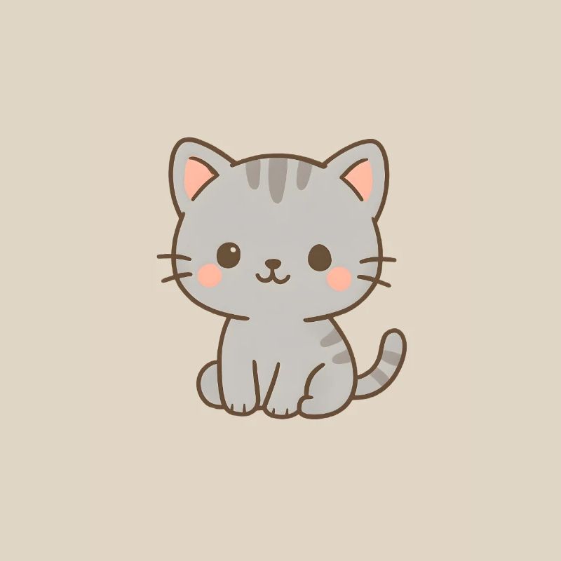 Cute Cat Electrical Pattern Design