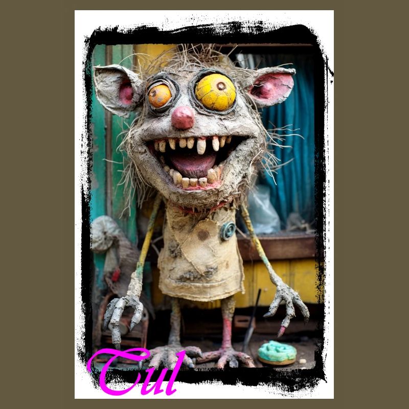 Ecstatic Horror Creature Design Punk Doll