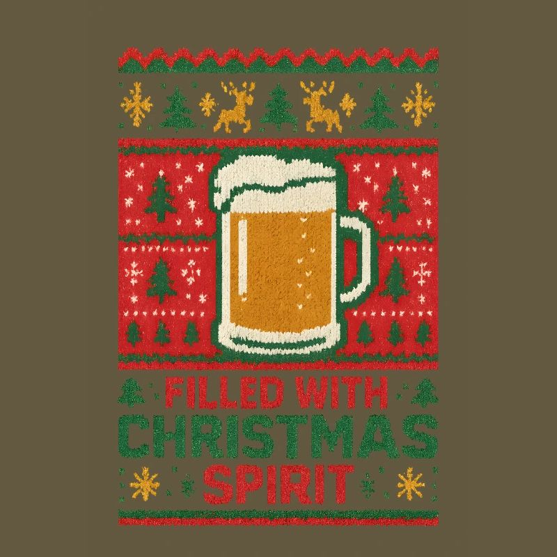 Chope de bière Pull de Noël
