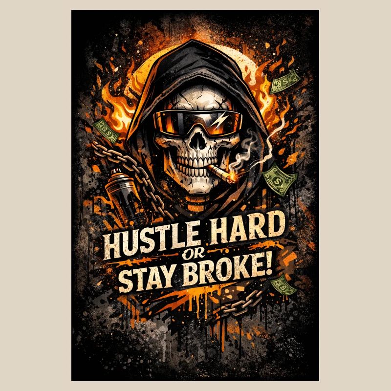 Hustle Hard oder Stay Broke