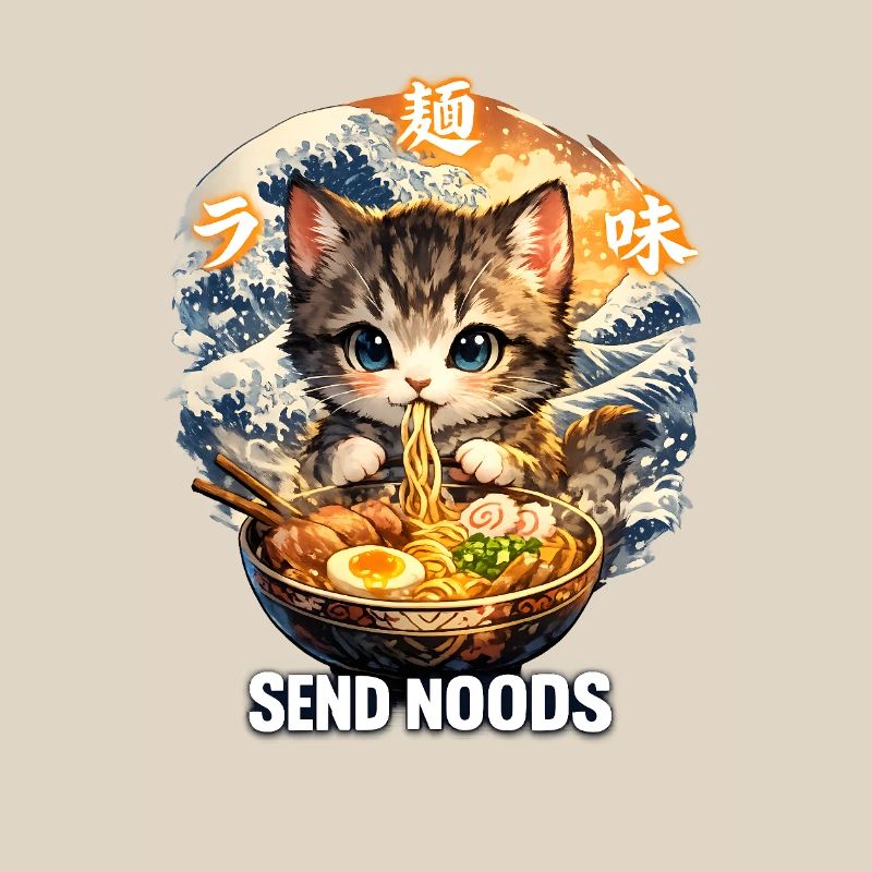 Cat Ramen Send Noods