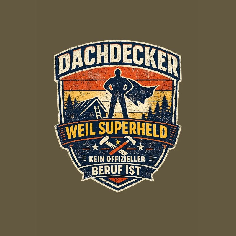 Dachdecker Superheld