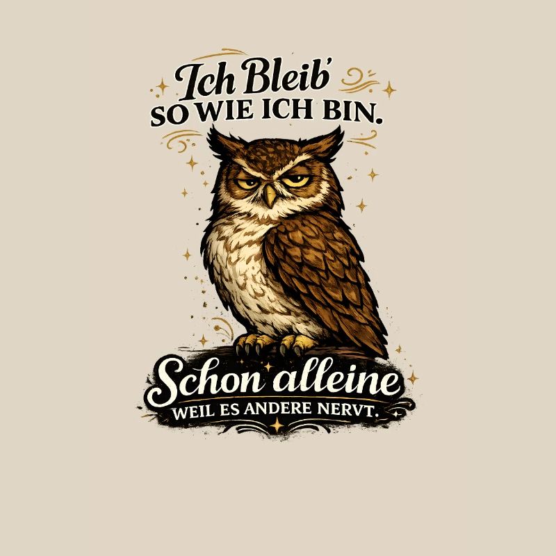 Eule - Ich bleib so wie ich bin