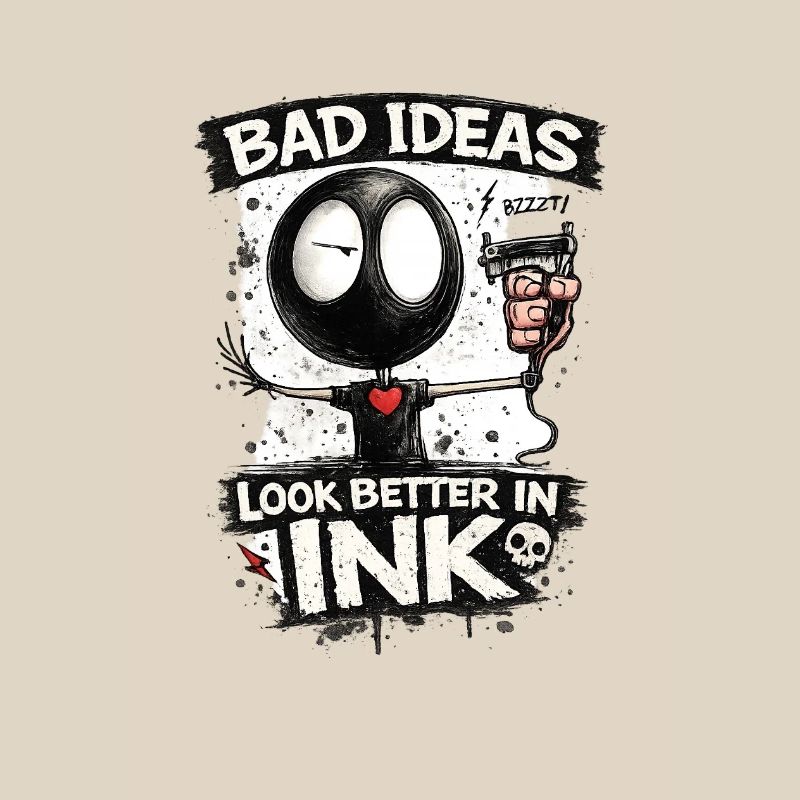 Bad Ideas Look Better in Ink