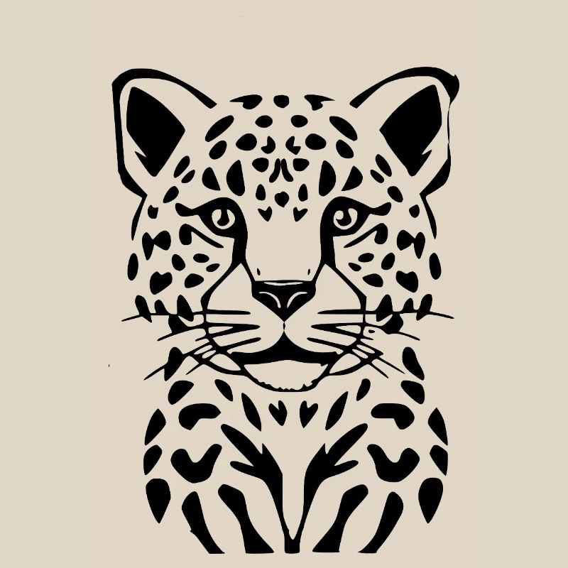 Leopard Black Black Leopard