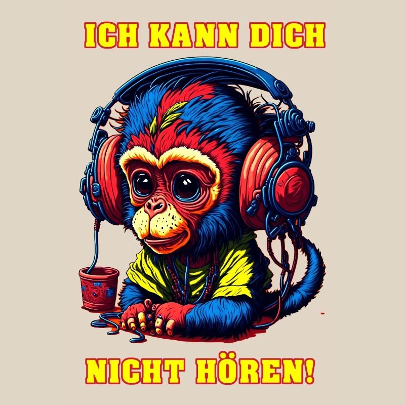 Ich Kann Dich Nicht Hören Monkey