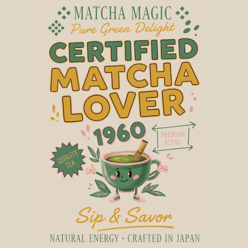 Certified Matcha Lover 1960 Matcha Magic Tea