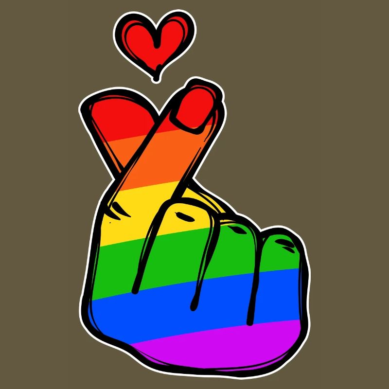 Frieden Herz Liebe Regenbogen Friedensbewegung