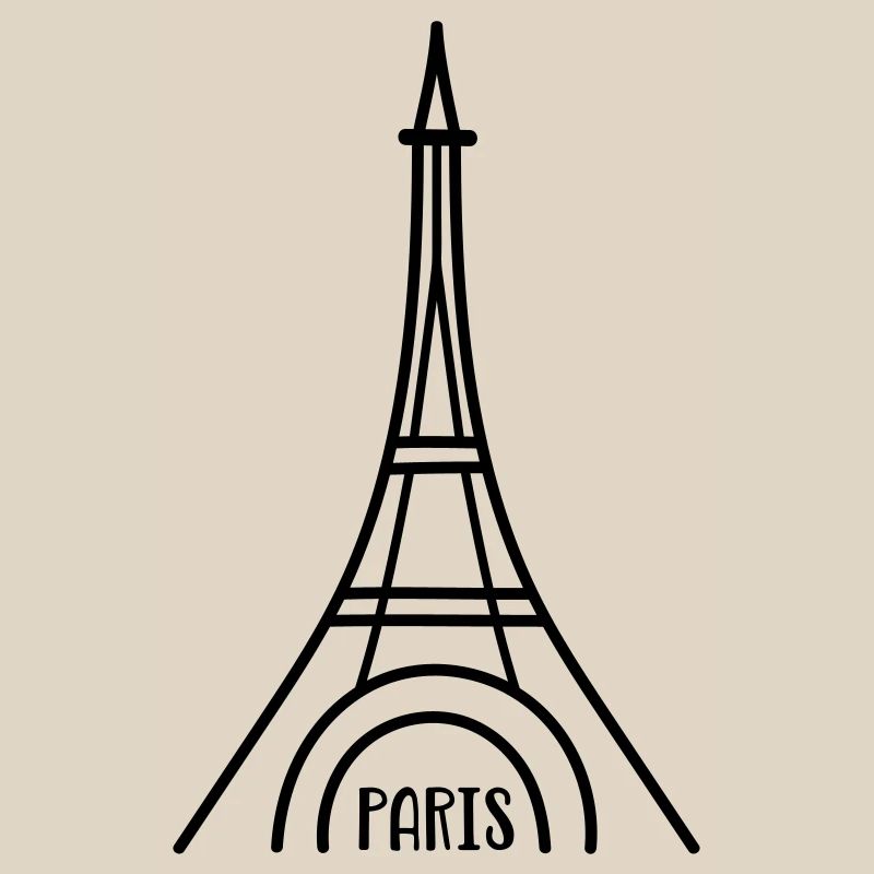 Paris mit Eiffelturm