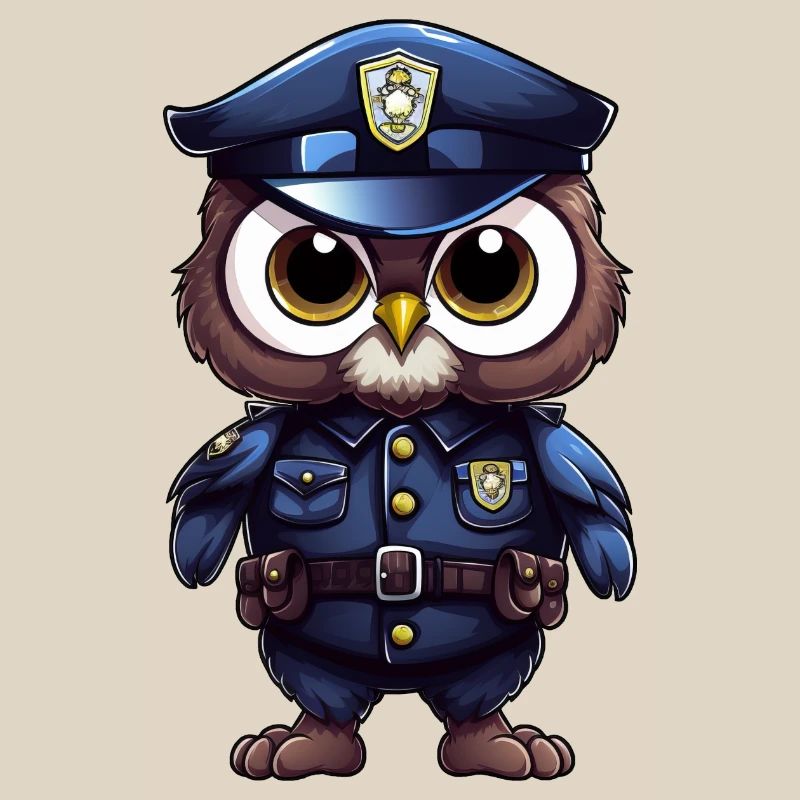 Polizei Eule