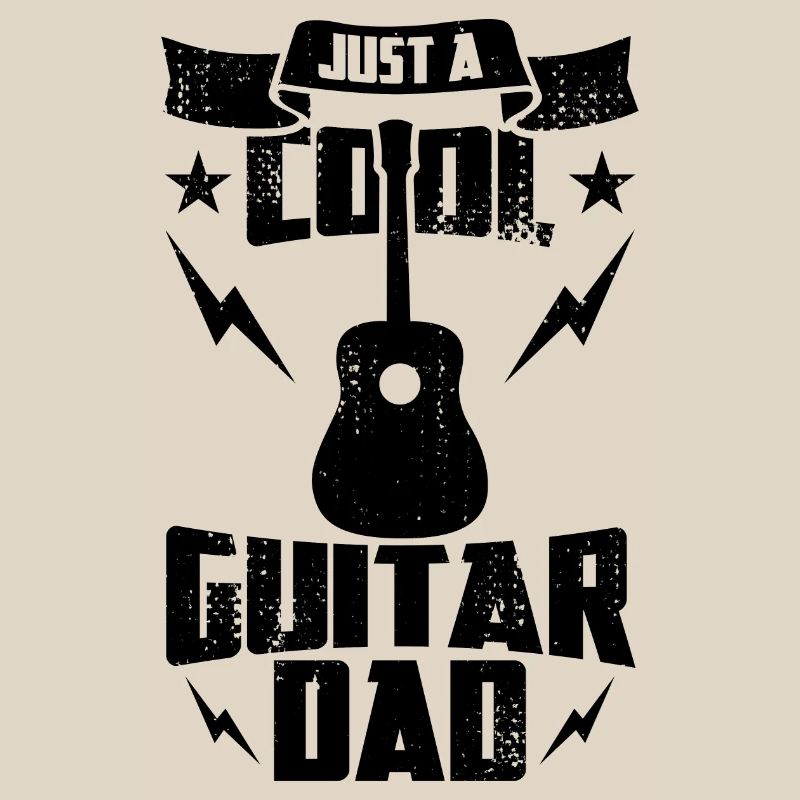 Einfach ein cooler Gitarrenpapa