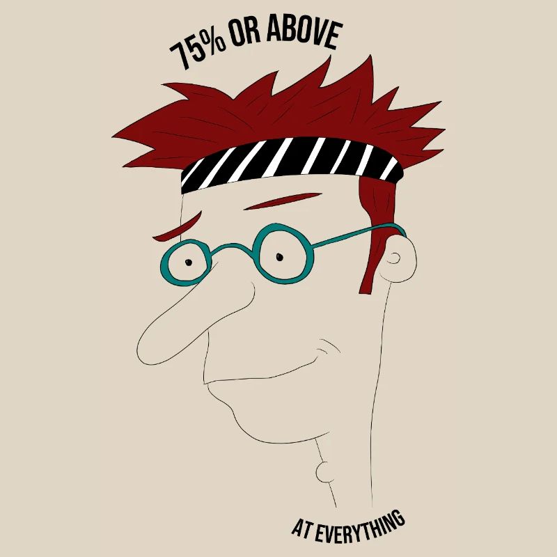 75 % oder mehr in allem, Mann