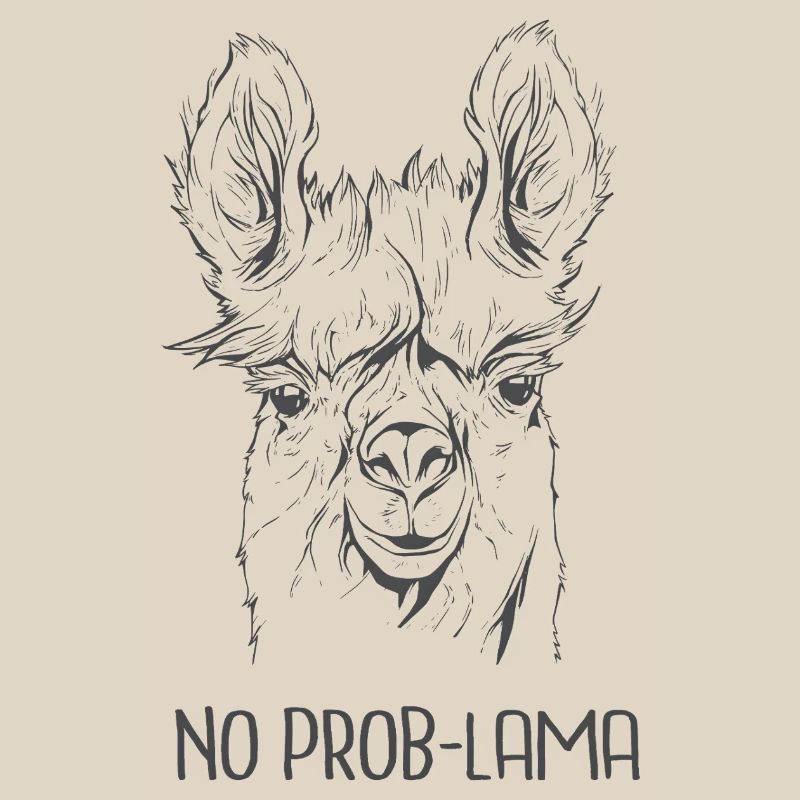 Pas de problème – Alpaga cool : expression drôle