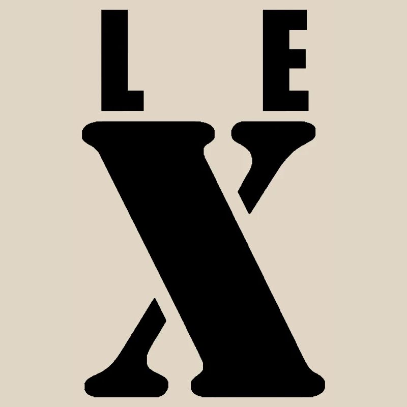 Lex – First Name Design | Minimal Typography