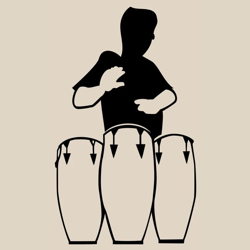 drummers, conga player