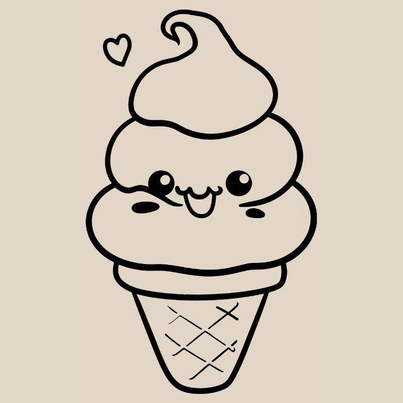 Eis Comic Stil