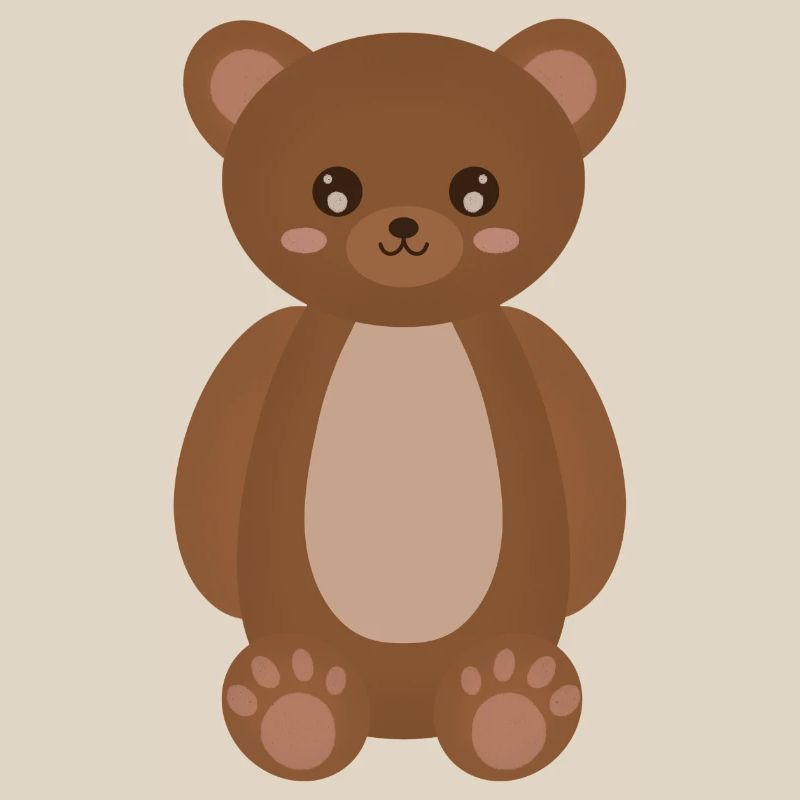 Cozy Brown Bear Plush