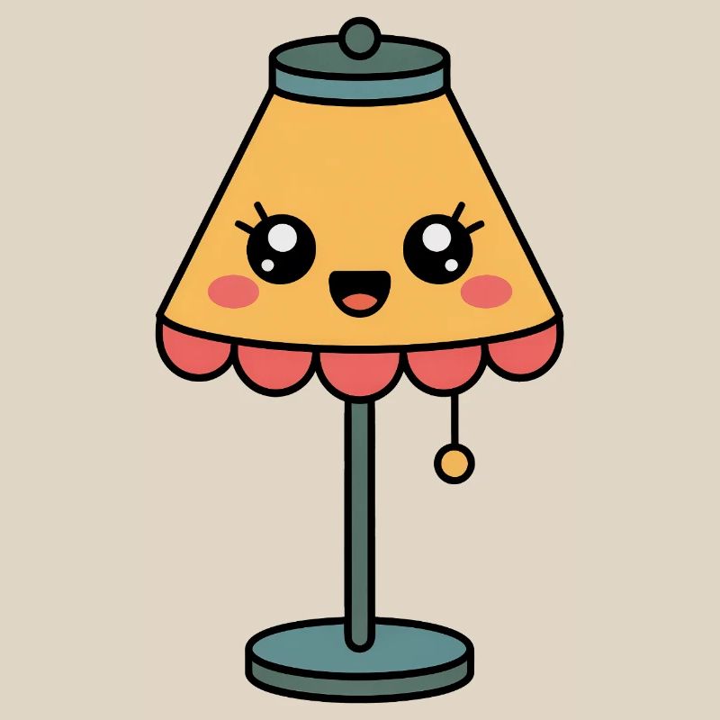 Lampe Lampe de table Comique mignonne