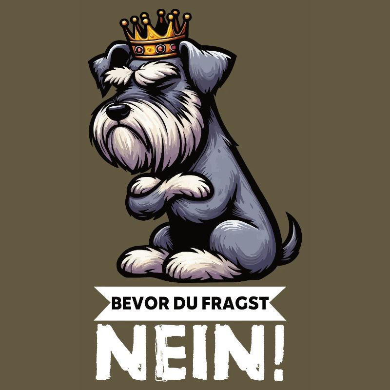Avant que vous ne demandiez Pas de Schnauzer Géant
