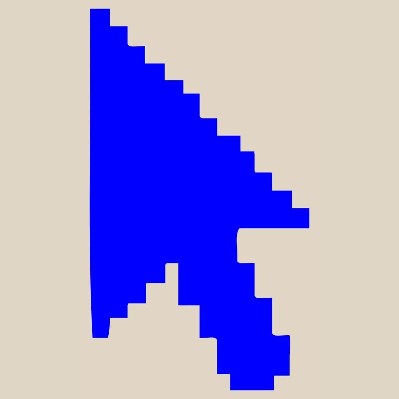 Pointer Mouse Silhouette