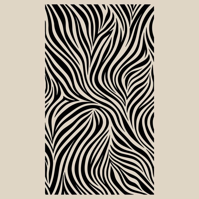 Zebra Stripe Zebra Pattern Stripe Black White