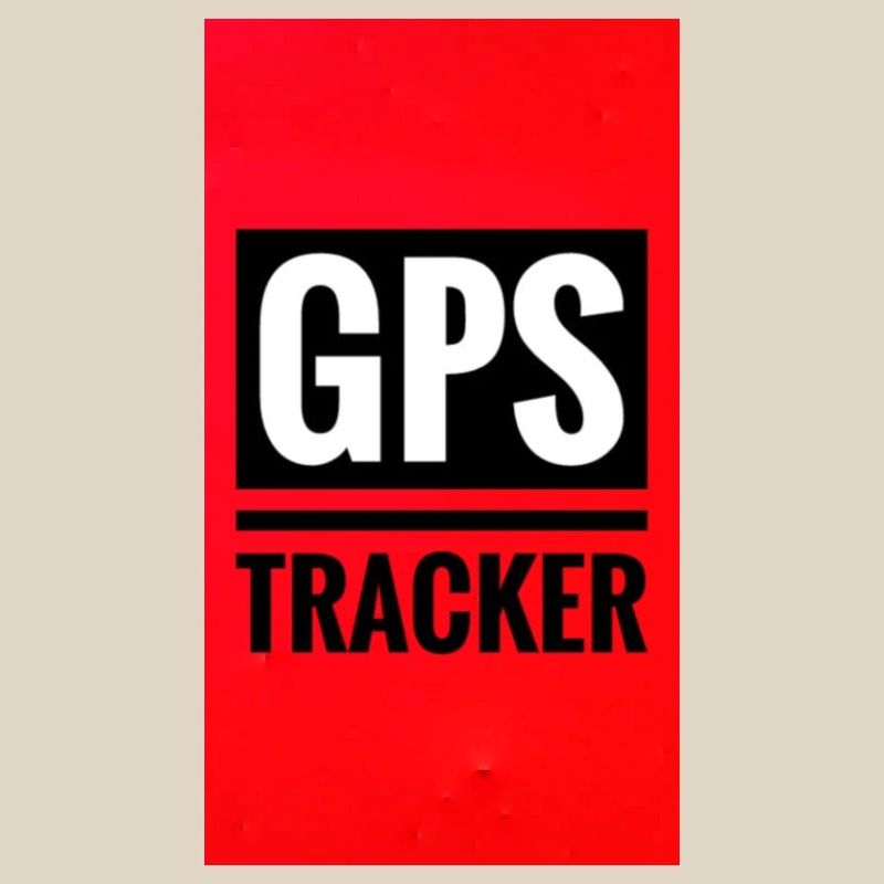 GPS Tracking Poster Style