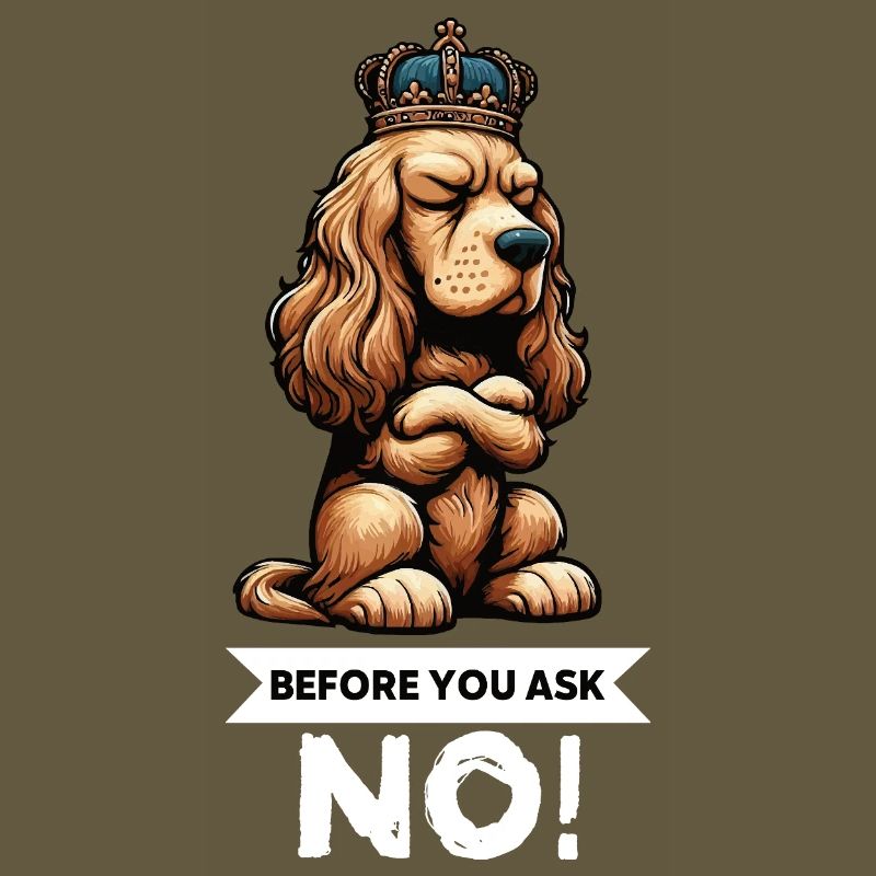 Before You Ask Cocker Spaniel Cockerhund