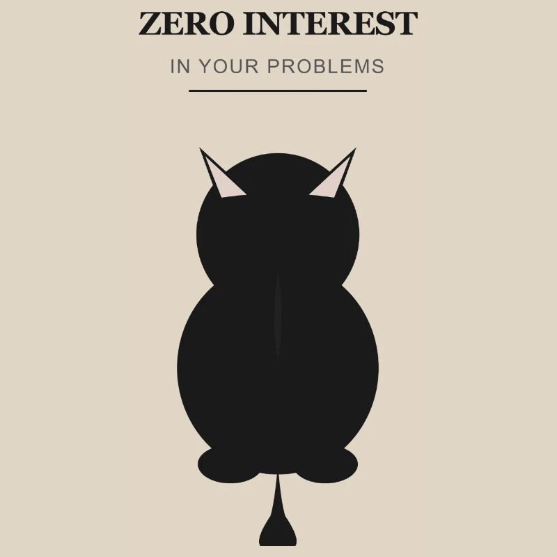 Zero Interest Dämonen-Silhouette